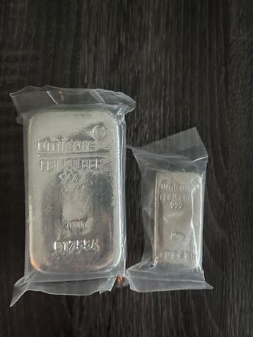Zilverbaar 1250 gram - Umicore Feinsilber 999 beschikbaar voor biedingen