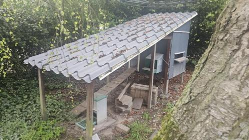 Kippenhok met alle toebehoren, Dieren en Toebehoren, Pluimvee | Toebehoren, Gebruikt, Kippenhok of Kippenren, Ophalen