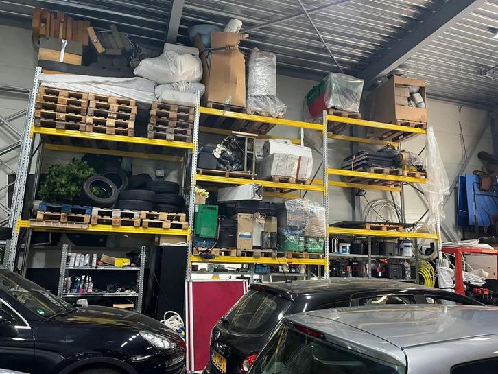 Nette set palletstelling 846x110x500cm Stelling MetalSistem, Zakelijke goederen, Kantoor en Winkelinrichting | Magazijn, Stelling en Opslag
