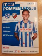 Programmaboekje thuiswedstrijd sc Heerenveen seizoen 2024-25, Ophalen of Verzenden, Zo goed als nieuw, Overige binnenlandse clubs