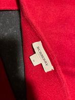 Burberry Rode Baret en Sjaal Set - maat 2. - 3 jaar, Ophalen, Zo goed als nieuw