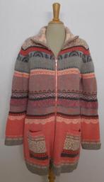 Mooi halflang wollen print vest van Kooi! 40, Kleding | Dames, Truien en Vesten, Verzenden, Zo goed als nieuw, Maat 38/40 (M)
