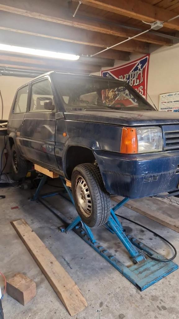 Fiat Panda 1.0 1000CL/CLX IE U9 1993 Blauw, Auto's, Fiat, Particulier, Panda, Benzine, Hatchback, Handgeschakeld, Origineel Nederlands