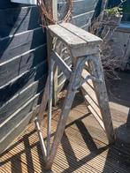 Oud brocante schilders trapje, Doe-het-zelf en Verbouw, Ladders en Trappen, Ophalen, Zo goed als nieuw, Minder dan 2 meter