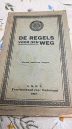 ANWB 1924 . Boekje . De regels voor den weg, Ophalen of Verzenden, Zie foto’s