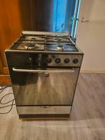 Gasfornuis met oven, Witgoed en Apparatuur, Gebruikt, Gas, Vrijstaand, 85 tot 90 cm