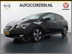 Nissan Leaf N-Connecta 40kWh Apple Carplay Android Auto Crui, Auto's, Nissan, Stof, Gebruikt, Zwart, Zwart