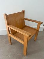 Houten kinderstoel met armleuningen bopita, Gebruikt, Bruin, Ophalen of Verzenden, Eén