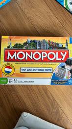 Monopoly Van Dam tot Dom Editie, Hobby en Vrije tijd, Gezelschapsspellen | Bordspellen, Drie of vier spelers, Ophalen, Gebruikt