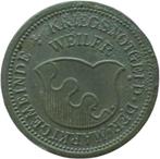 Duitsland notgeld WEILER 50 Pfennig 1917 Funck#584.3 zink, Ophalen of Verzenden, Duitsland, Losse munt