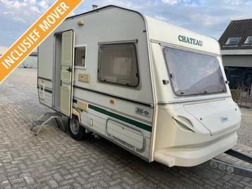 Chateau Chiara 395 1997; vastbed treinzit tent luifel mover beschikbaar voor biedingen