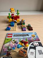 Lego Minecraft Het Koraalrif 21164, Ophalen of Verzenden, Zo goed als nieuw, Complete set, Lego