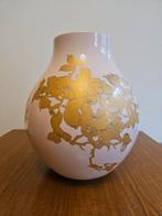 Prachtige Jonsberg vaas(Hella Jongerius)met gouden bloemen, Huis en Inrichting, Woonaccessoires | Vazen, Ophalen, Overige kleuren