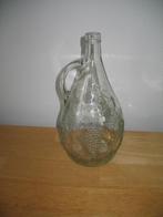 Glazen Karaf / Vaas / Fles met Oor / Decanteer * Vinta, Ophalen of Verzenden