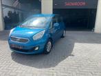 Kia Venga 1.4 Cvvt 90pk 2010 Blauw,Airco, Cruise •107.000 km, Voorwielaandrijving, Euro 5, Stof, Zwart