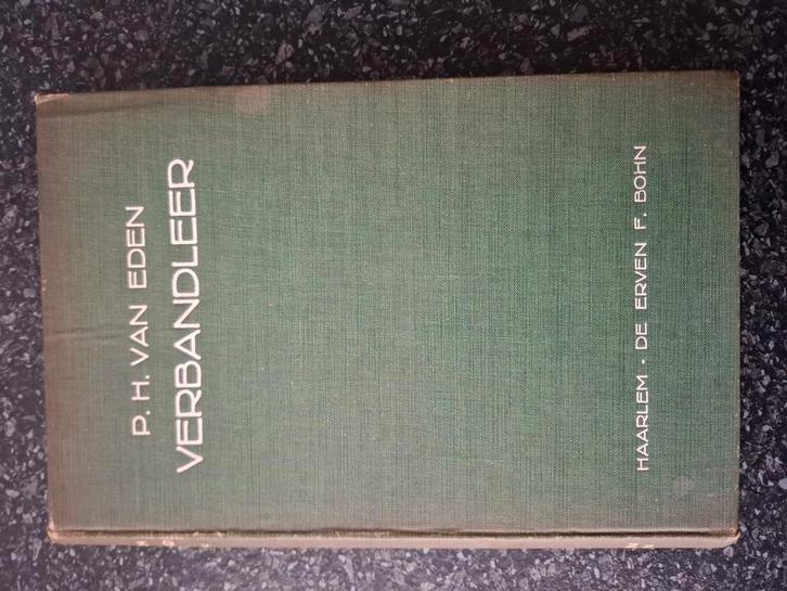 Verbandleer 1930, Antiek en Kunst, Antiek | Boeken en Bijbels, Ophalen of Verzenden