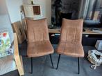 De Bommel Eetkamerstoelen - Set van 2 of 6, Gebruikt, Twee, Bruin, Ophalen of Verzenden