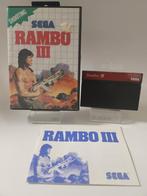 Rambo III Sega Master, Spelcomputers en Games, Games | Sega, Vanaf 16 jaar, Master System, Ophalen of Verzenden, Shooter