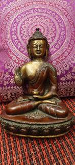 Vintage Bronzen Boeddha Beeld, Antiek en Kunst, Antiek | Koper en Brons, Verzenden, Brons