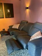 Driezitsbank met 2 electrische relaxseats antraciet/grijs, Huis en Inrichting, Banken | Bankstellen, Ophalen, Gebruikt, 125 tot 150 cm