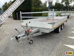 Eduard P4 Plateauwagen nette staat oprijplaten 3500 kg, Gebruikt