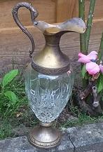 Antieke Verzilverde Karaf van G.Galbiati., Antiek en Kunst, Antiek | Glas en Kristal, Verzenden