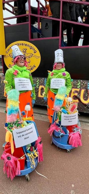 Poetsdames loopgroep 5pers.  beschikbaar voor biedingen