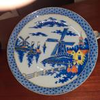 Japans delftsblauw sierbord wandbord Hollandse taferelen, Antiek en Kunst, Antiek | Wandborden en Tegels, Ophalen of Verzenden