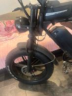 Fatbike Ouxi V8 Zwart met Achterzitje - Nieuwe Onderdelen!, Zo goed als nieuw, 55 tot 59 cm, 30 tot 50 km per accu, Ophalen