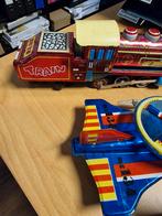 Vintage Blikken Speelgoed Trein & Vliegtuig, Antiek en Kunst, Ophalen of Verzenden
