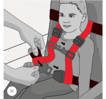 CARES Harnas - Veiligheid voor je kind in het vliegtuig! beschikbaar voor biedingen