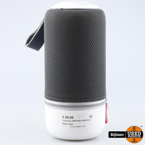 Libratone ZIPP Mini Bluetooth Speaker Wit/Grijs | Nette staa, Auto diversen, Autospeakers, Zo goed als nieuw