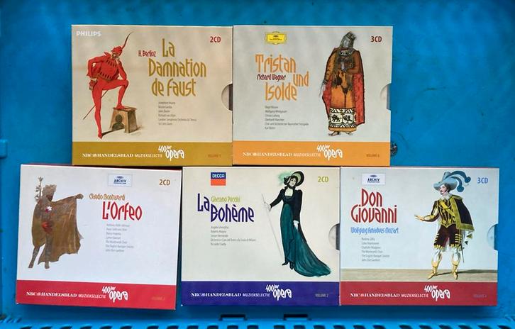 L'Ordeo La Boheme Don Giovanni Tristan Isolde La Damnation, Cd's en Dvd's, Cd's | Klassiek, Zo goed als nieuw, Opera of Operette