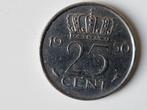 25 cent 1950, Ophalen of Verzenden, Koningin Juliana, 25 cent, Losse munt