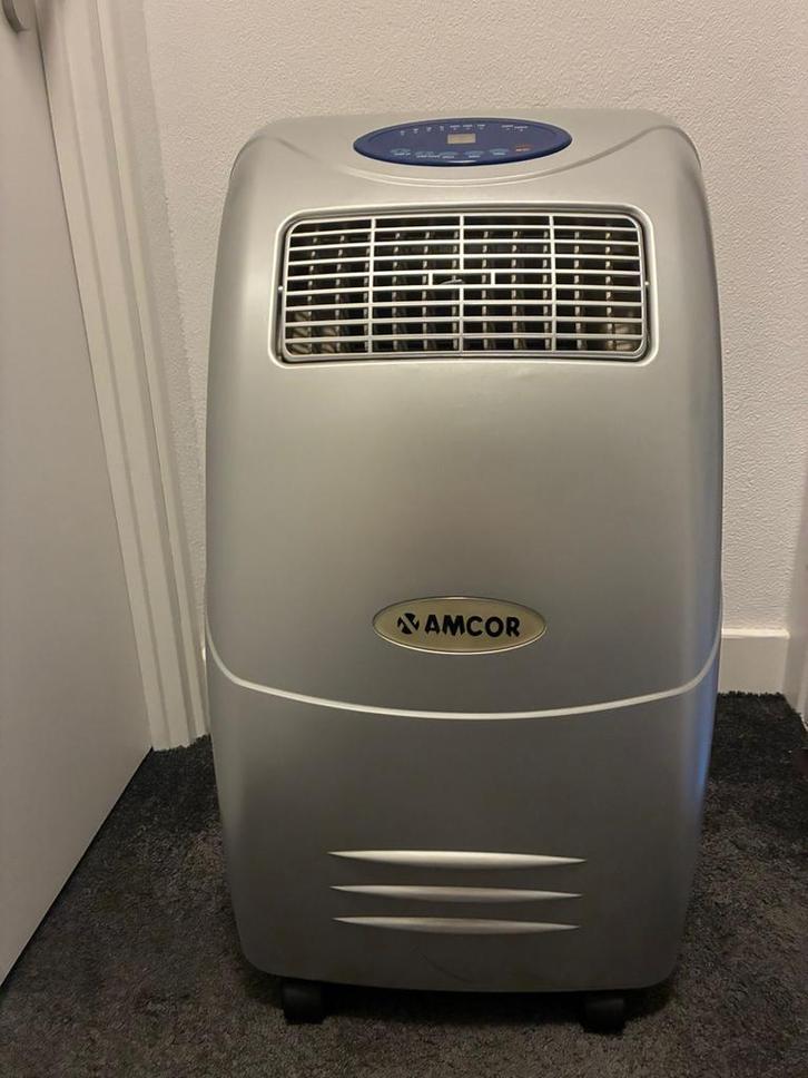 Amcor Mobiele Airco -, Witgoed en Apparatuur, Airco's, Zo goed als nieuw, Mobiele airco, Minder dan 60 m³, 3 snelheden of meer