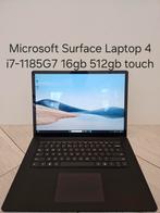 Als nieuw: Microsoft Surface Laptop 4 i7-1185G7 16gb 512gb, Computers en Software, I7-1185G7, 16 GB, Microsoft Surface 4, 15 inch