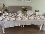 Rose Chintz Antiek Servies - 8 Pers. Johnson Bros Compleet, Antiek en Kunst, Ophalen