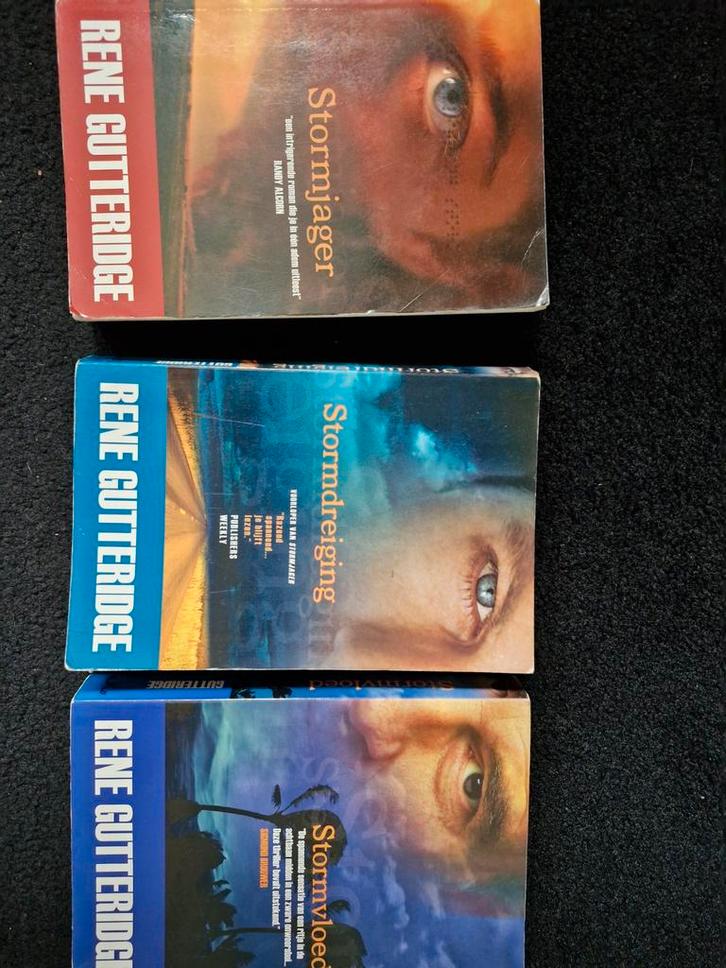 René Gutteridge Thriller Trilogie, Boeken, Thrillers, Zo goed als nieuw, Nederland, Ophalen of Verzenden