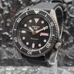 Seiko 5 Sports Ref. SRPD65K1 - 4R36-07G0 Zwart Automaat, Zwart, IOS, Ophalen of Verzenden, Seiko