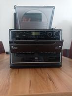 Auna 388-BT (Vinyl, CD, Cassette) stereosysteem, Audio, Tv en Foto, Stereo-sets, Gebruikt, Tuner of Radio, MP3-aansluiting, Ophalen