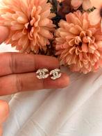 Zilveren oorbellen oorstkers studs, Sieraden, Tassen en Uiterlijk, Oorbellen, Ophalen of Verzenden, Zo goed als nieuw, Zilver