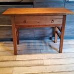 Teakhouten Sidetable met Lade - 100x80x40 cm, Ophalen