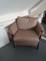Fraaie italiaanse kuipstoel 2x, Huis en Inrichting, Fauteuils, Ophalen, Gebruikt, Stof