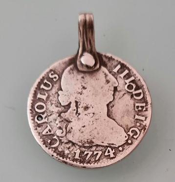 Zilveren Real 1774 S (Sevilla) Carlos III Spanje beschikbaar voor biedingen