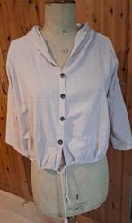 Roze linnen vestjas, Ophalen of Verzenden, Zo goed als nieuw, Maat 38/40 (M), Roze