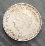 Zilveren 10 gulden NL herrijst 1945-1970, Ophalen, Zilver, Koningin Wilhelmina, Losse munt