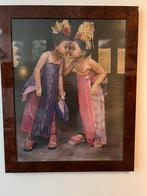 Balinese krijt tekening, Ophalen of Verzenden