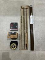 Complete vlieghengel SAGE trout LL & click fly reel, Watersport en Boten, Ophalen of Verzenden, Zo goed als nieuw