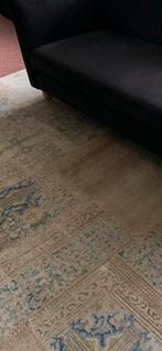 Vintage kleed van stukken Perzisch tapijt, Huis en Inrichting, Stoffering | Tapijten en Kleden, Ophalen, Zo goed als nieuw, Rechthoekig