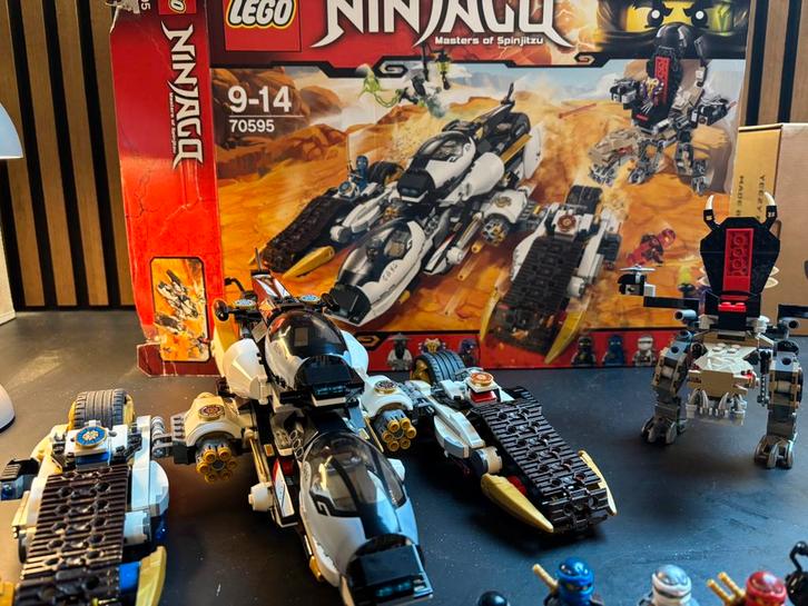 LEGO Ninjago Ultra Stealth Raider - 70595, Kinderen en Baby's, Speelgoed | Duplo en Lego, Gebruikt, Lego, Complete set, Ophalen of Verzenden